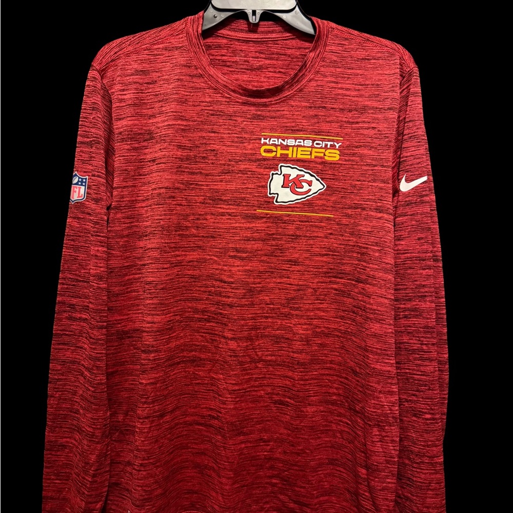 Nike Red Kansas City Chiefs Long Sleeve Tee